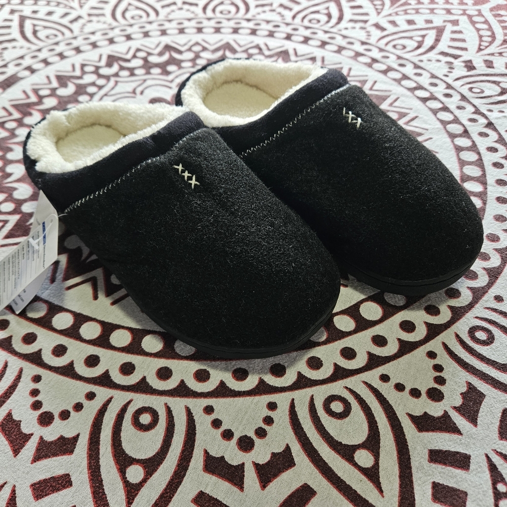Newdenber Charcoal Slippers Size 37/38